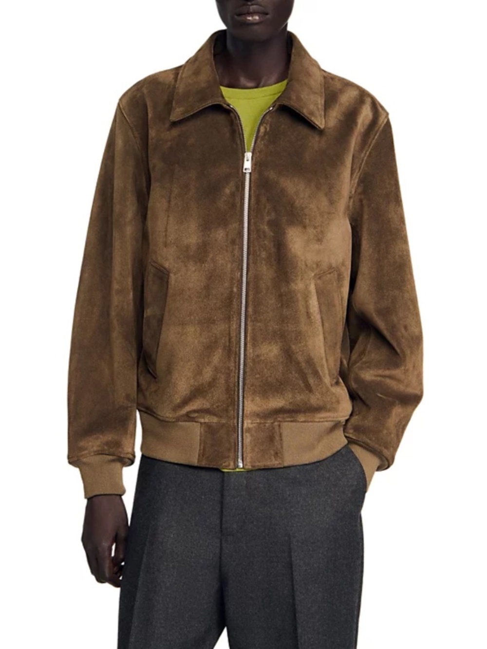 Thomas Suede Leather Jacket